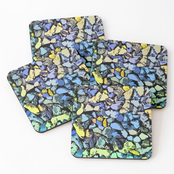 Item preview, Colorful Organic Digital Stone Camo Patterns designed and sold by ShopieHome.