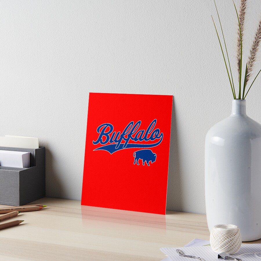 Zubaz Buffalo Football Pattern #66 Art Board Print for Sale by