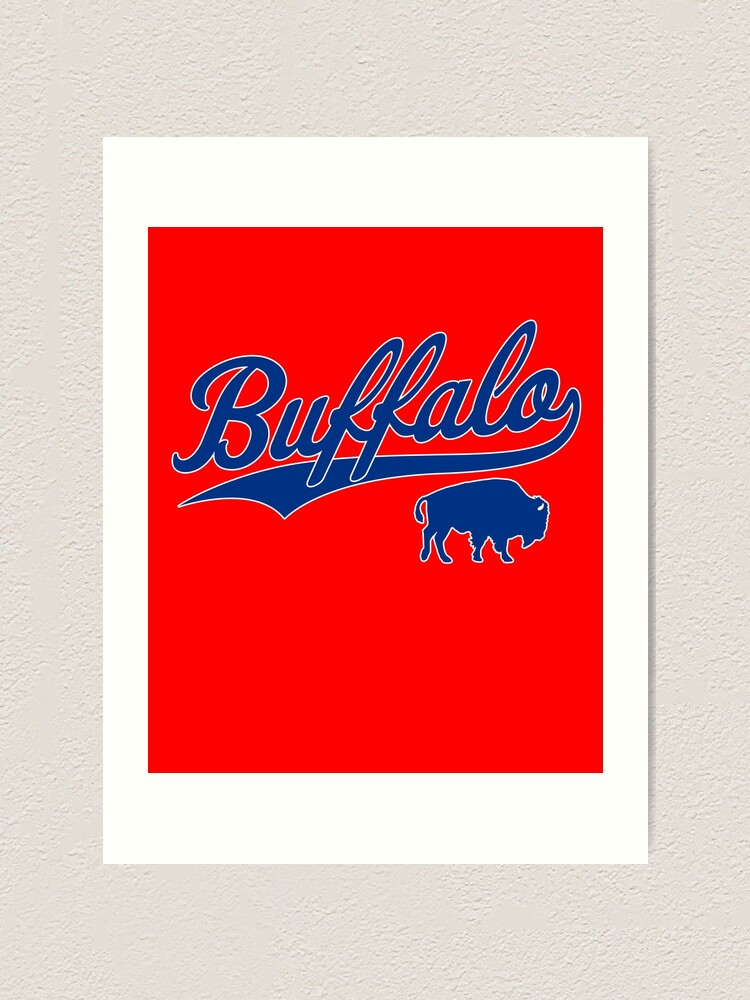 Vintage Bills Mafia NY Buffalo Football Blue Art N T-Shirt | Zazzle