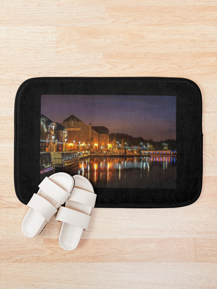 Thumbnail 1 of 6, Bath Mat, Waterfront Reflections designed and sold by mhfore.