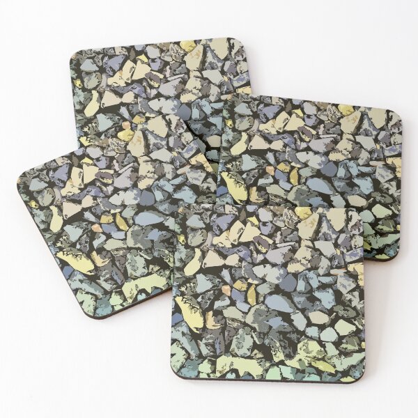 Item preview, Colorful Digital Organic Stone Camo Patterns designed and sold by ShopieHome.