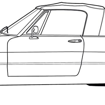 Artwork thumbnail, Alfa Romeo Spider Cabriolet Roadster by thedrumstick