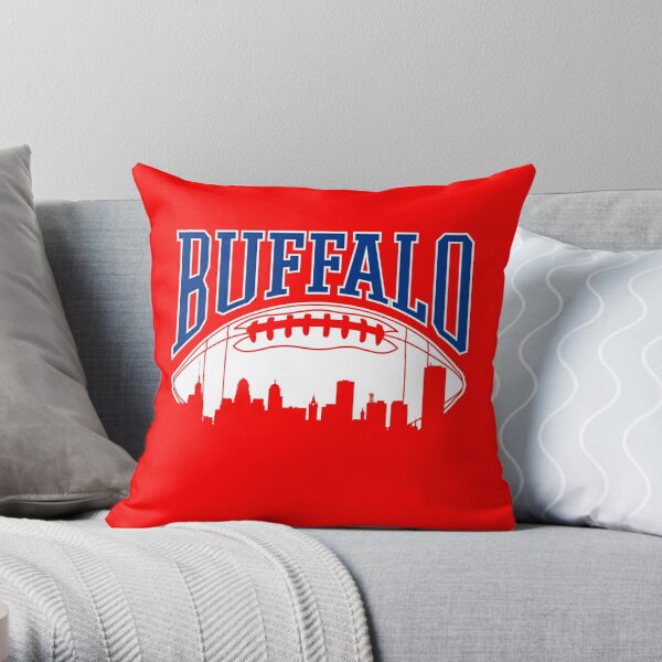 Northwest Official NFL Buffalo Bills Nostalgic Proud Decorative Pillow, Team Colors, 15 x 12