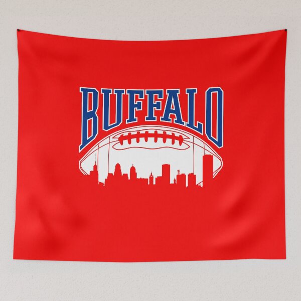 Item preview, Vintage Buffalo Football Skyline New York Mafia NY Sport Gift designed and sold by JessehessArt.