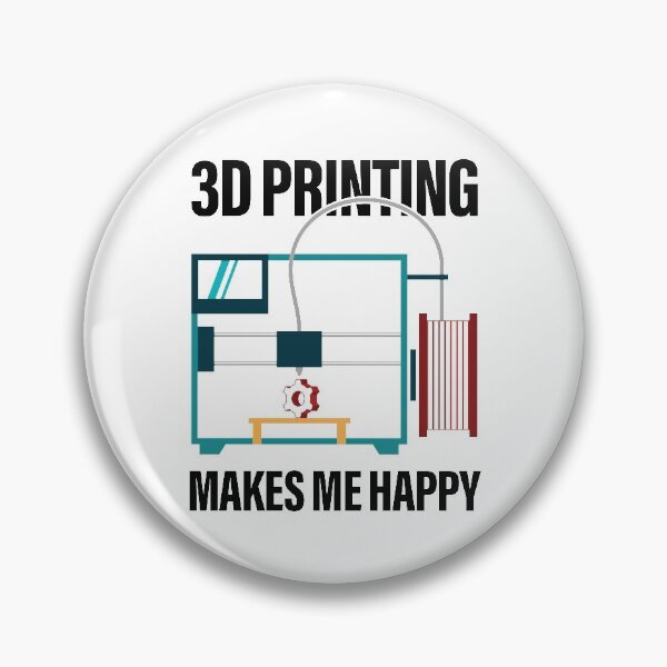 Item preview, 3D Printing Makes Me Happy FFF Addict designed and sold by GravitiTees.