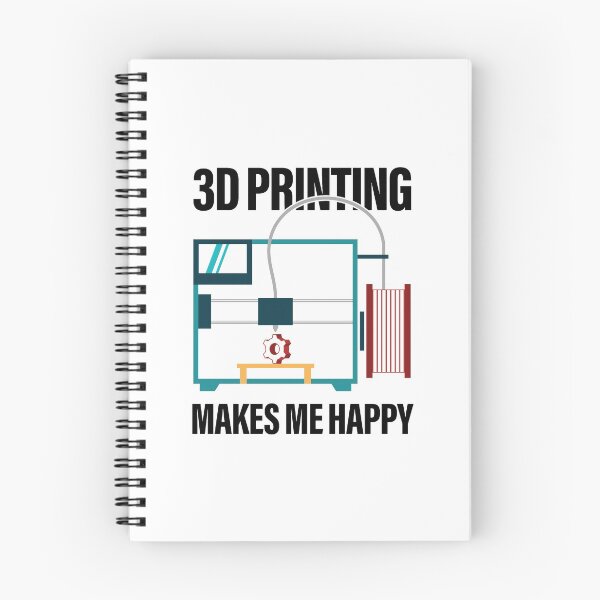 Item preview, 3D Printing Makes Me Happy FFF Addict designed and sold by GravitiTees.