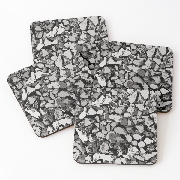Item preview, Digital Organic Stone Camo Pattern in Grey designed and sold by ShopieHome.
