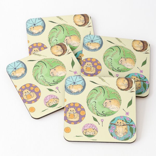 Item preview, hamster eating, playing and sleeping designed and sold by Innulia.