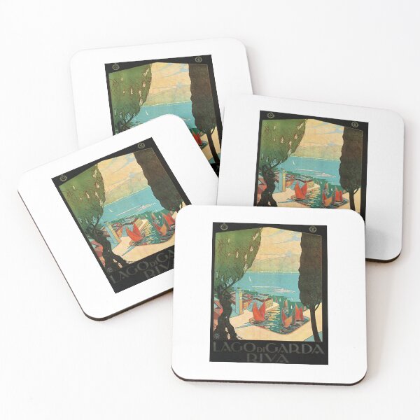 Item preview, retro iconic Riva Lago di Garda designed and sold by CorasPosters.
