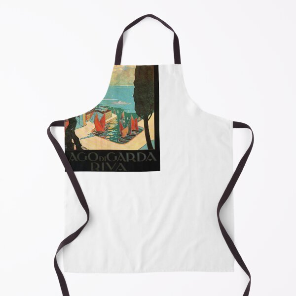 Item preview, retro iconic Riva Lago di Garda designed and sold by CorasPosters.