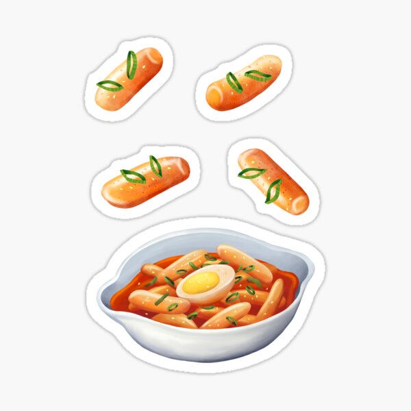 Tteokbokki Sticker