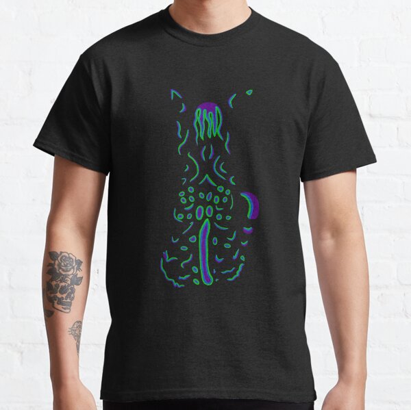 Purple Savannah cat Classic T-Shirt