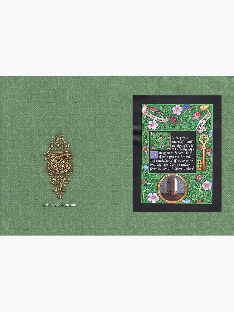 Medieval Illumination - Know Thyself by TCilluminate
