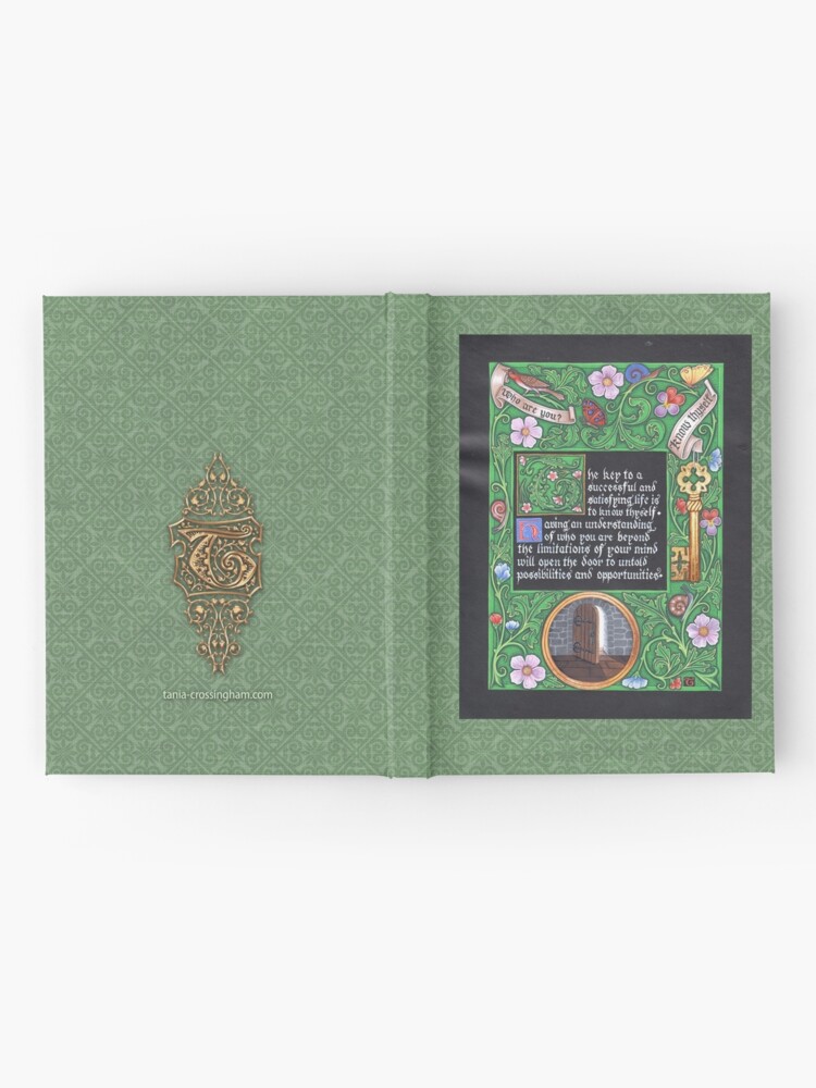 Alternate view of Medieval Illumination - Know Thyself Hardcover Journal