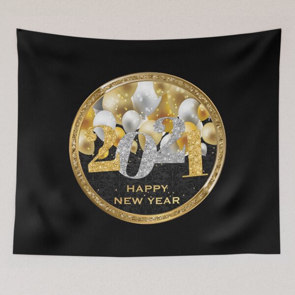 Item preview, 2021 Happy New Year! designed and sold by PawsitiveMum.