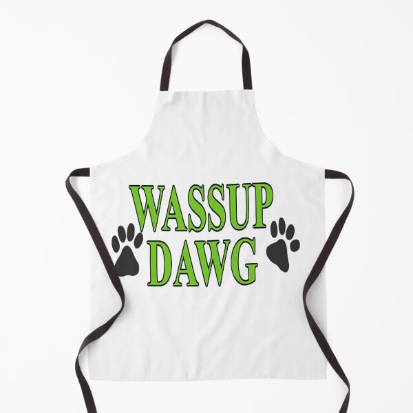 Item preview, Whats Up Dog green designed and sold by NancyArtDesigns.