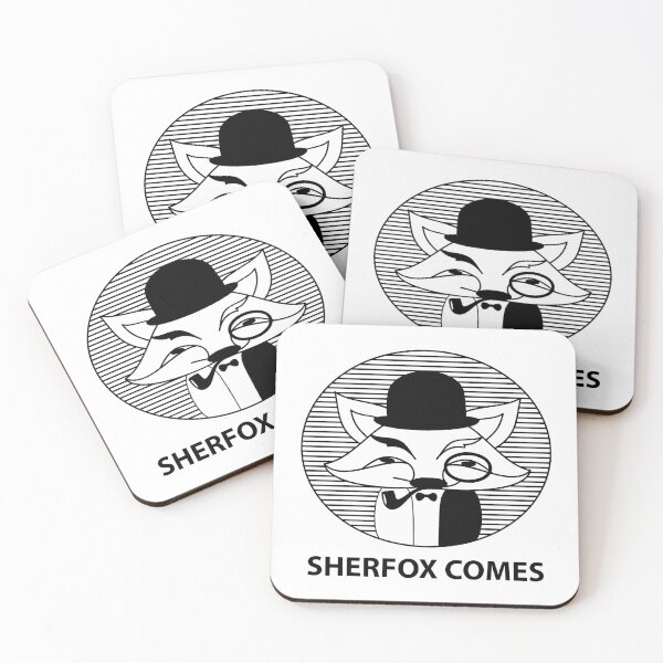 Item preview, Hipster fox as a detective designed and sold by spontania.