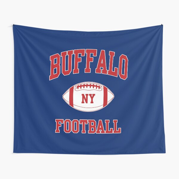 Bills - Vintage Buffalo (Red) - Buffalo Bills - Tapestry