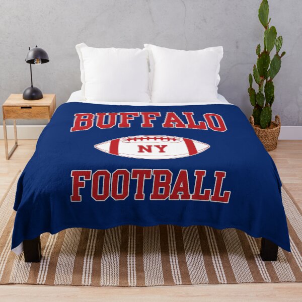 Item preview, Vintage Red Art NY Buffalo Football New York Sports Gift designed and sold by JessehessArt.