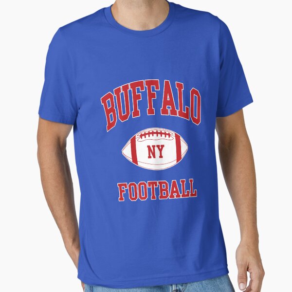 Item preview, Vintage Red Art NY Buffalo Football New York Sports Gift designed and sold by JessehessArt.