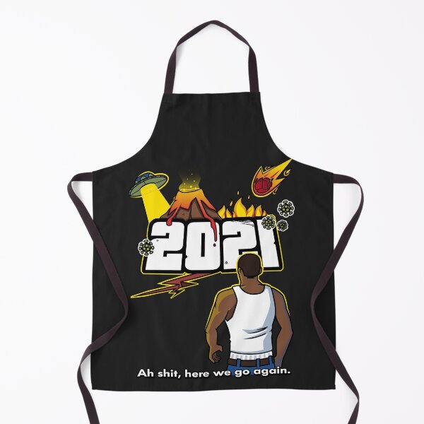 Item preview, Here we go again 2021 - san andreas meme designed and sold by The Teenosaur.
