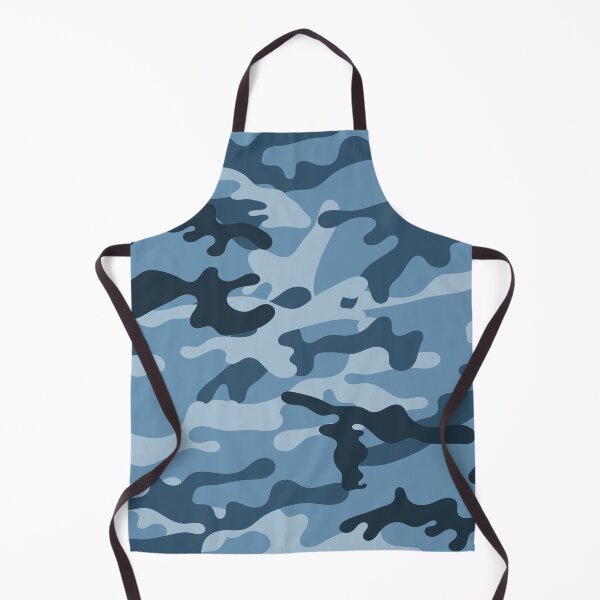 Item preview, Camouflage Pattern Cool Army Blue Dark Blue & White Camo Print Color for Lovers of the Armed Forces designed and sold by BCNDesign.