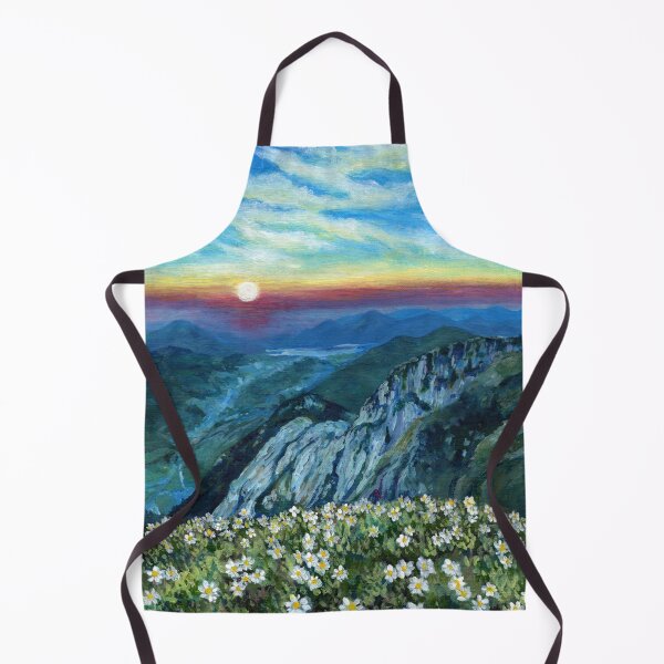 Item preview, Sunset Over the Mountain designed and sold by Deanne Little.
