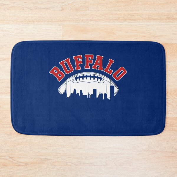 Item preview, Vintage Buffalo Football Skyline New York NY Sports Gift designed and sold by JessehessArt.