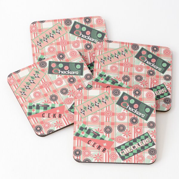 Item preview, Checkers - Game Night at Nannas on the tablecloth  designed and sold by BlackDogArtists.
