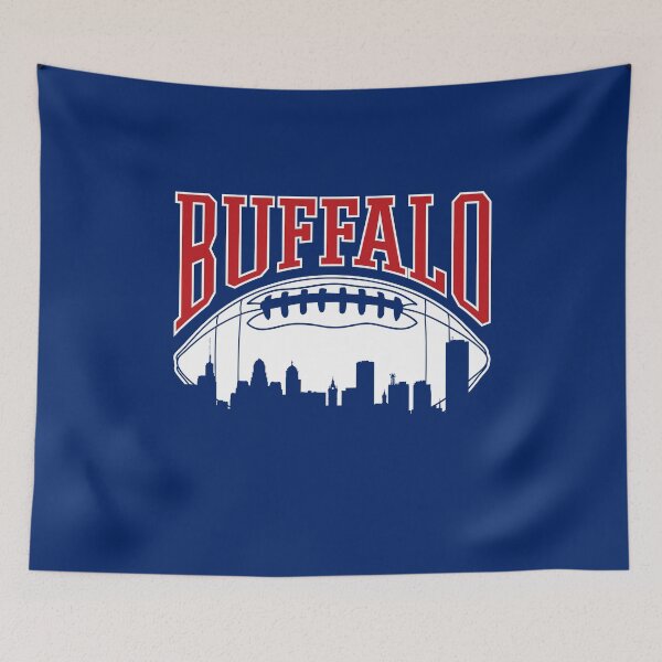Item preview, Vintage Buffalo Football Skyline New York Mafia NY Gift designed and sold by JessehessArt.