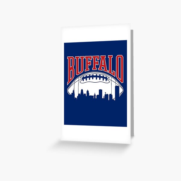 Buffalo Bills Santa Claus 2 Greeting Card