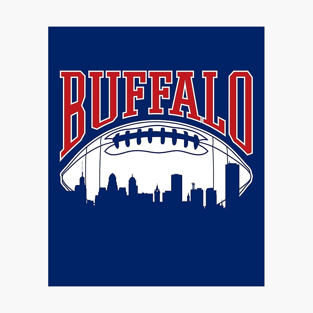 Vintage Megaphone - Buffalo Bills (White Bills Wordmark) Poster for Sale  by deadmansupplyco