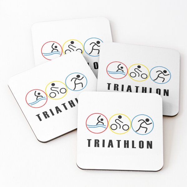 Artikelvorschau, Triathlon - Schwimmen, Fahrrad fahren, Triathlet laufen entworfen und verkauft von SmartStyle.