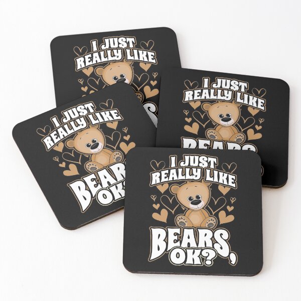 Item preview, I Just Really Like Bears OK designed and sold by Hananiah Merch.