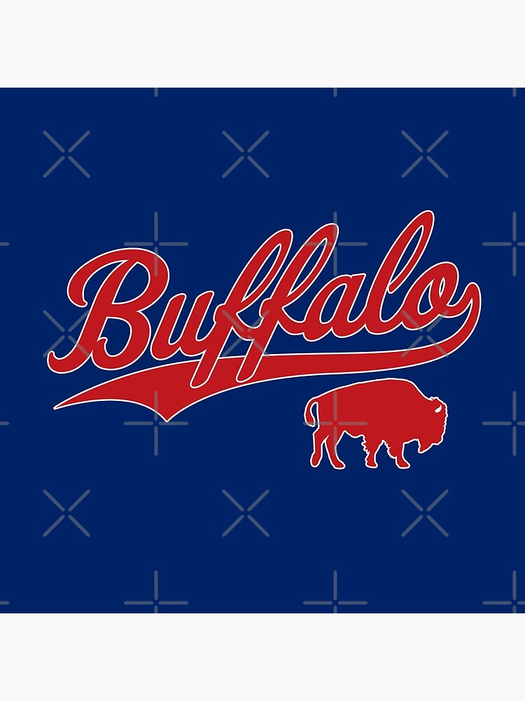 Vintage Bills Mafia NY Buffalo Football Red Art New York Sports Gift  Pullover Hoodie for Sale by JessehessArt