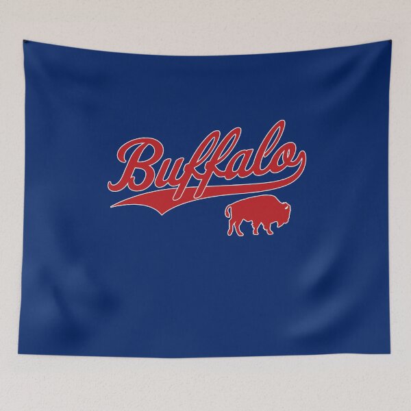 Item preview, Vintage Bills Mafia NY Buffalo Football Red Art New York Sports Gift designed and sold by JessehessArt.