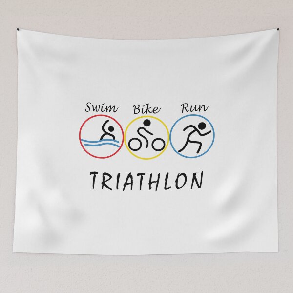Item preview, Triathlon - Swim, Bike, Run Triathlete designed and sold by SmartStyle.