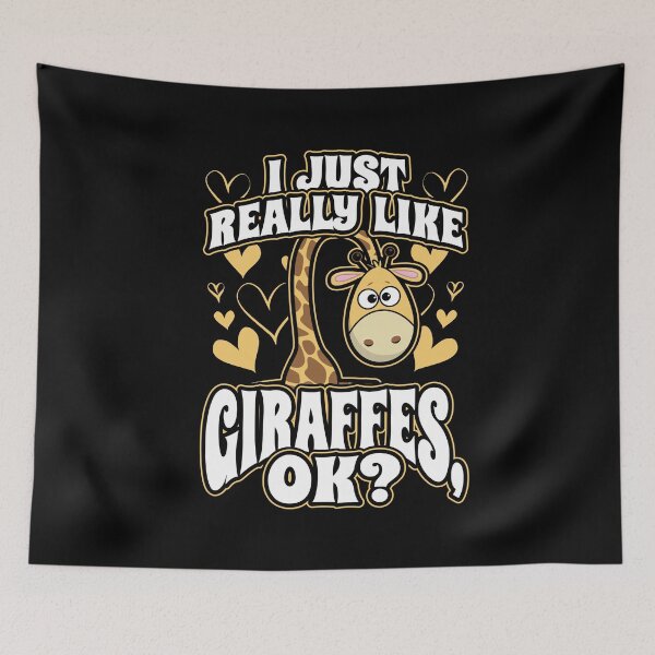 Item preview, I just really like giraffes OK designed and sold by Hananiah Merch.