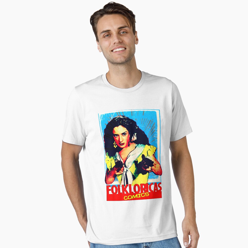 Vista previa del artículo con la obra «Camiseta esencial», diseñado y vendido por danimota.
