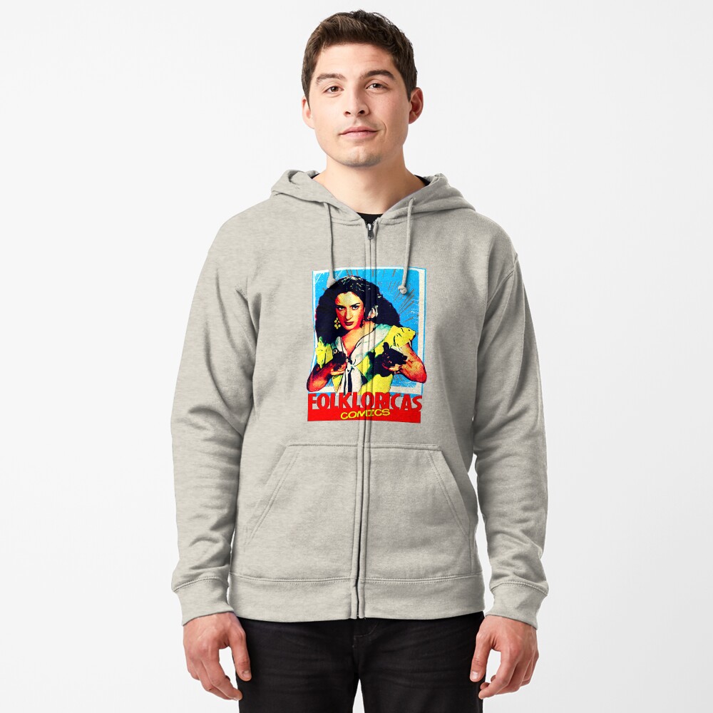 Vista previa del artículo con la obra «Sudadera con capucha y cremallera», diseñado y vendido por danimota.