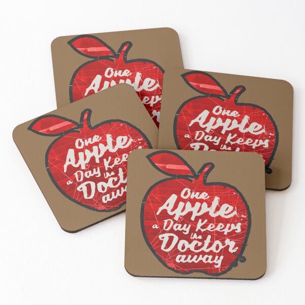 Item preview, One Apple a Day Keeps the Doctor Away designed and sold by DeDesign Collective.