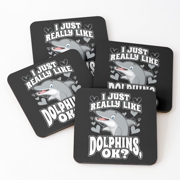 Item preview, I just really like dolphins ok designed and sold by Hananiah Merch.
