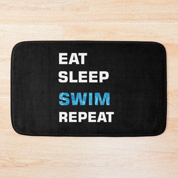 Item preview, EAT SLEEP SWIM REPEAT designed and sold by WOWSOMETHINGNEW.