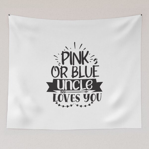 Item preview, or blue aucle loves you designed and sold by Paul's Designs.