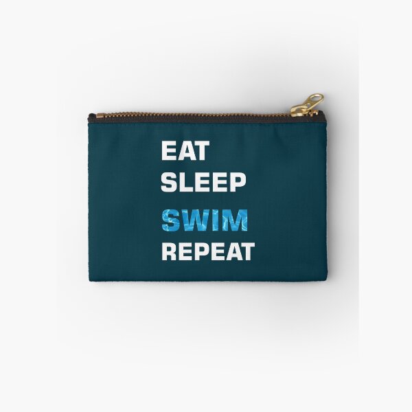 Item preview, EAT SLEEP SWIM REPEAT designed and sold by WOWSOMETHINGNEW.