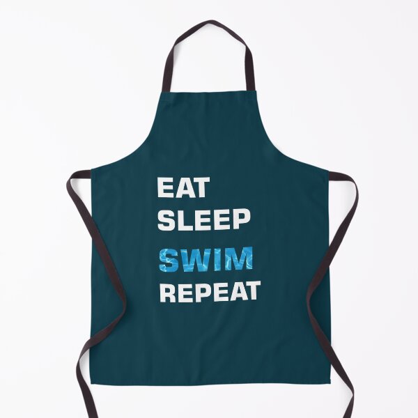 Item preview, EAT SLEEP SWIM REPEAT designed and sold by WOWSOMETHINGNEW.