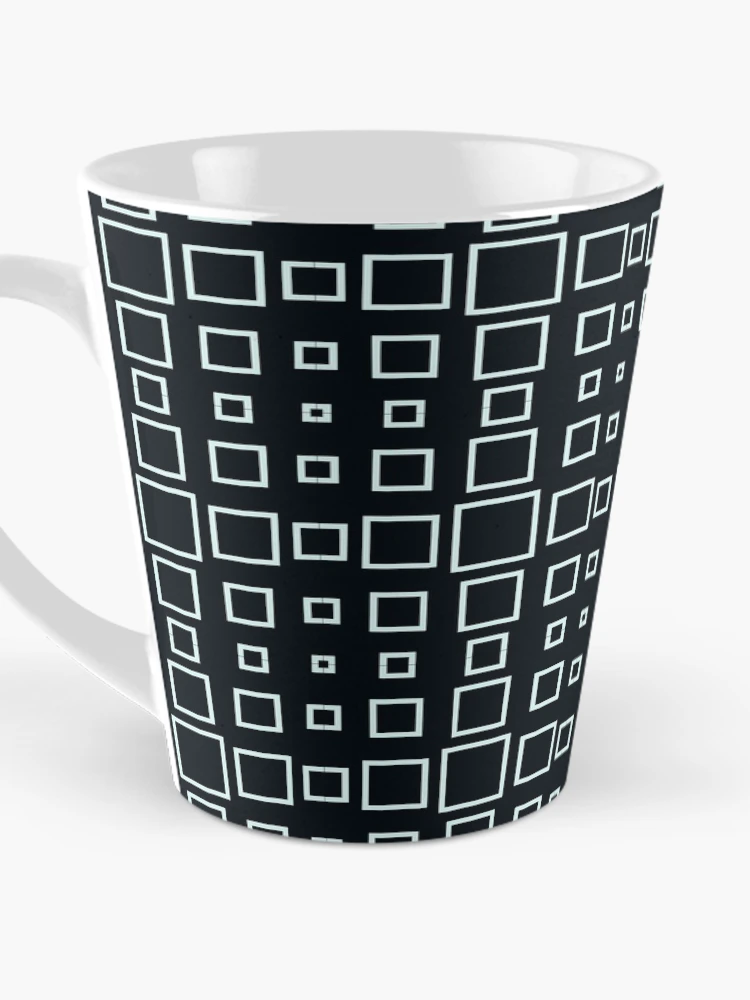 Thumbnail 3 of 4, Coffee Mug, Box patterns designed and sold by Patternsonly.