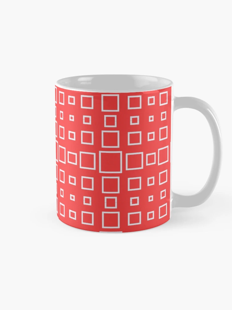 Thumbnail 3 of 6, Coffee Mug, Box patterns designed and sold by Patternsonly.