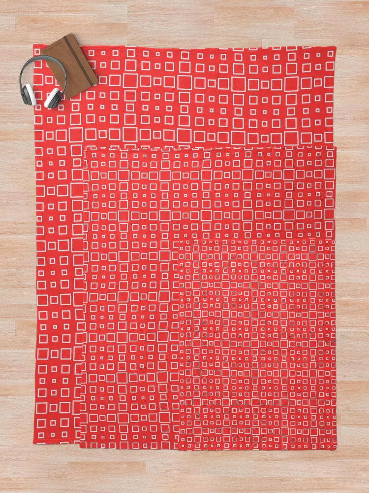 Thumbnail 5 of 6, Throw Blanket, Box patterns designed and sold by Patternsonly.