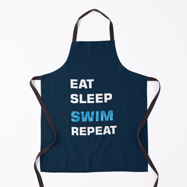 Item preview, EAT SLEEP SWIM REPEAT designed and sold by WOWSOMETHINGNEW.